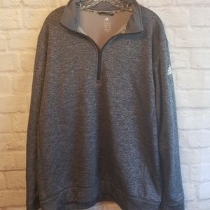 Mens Adidas Team Issue 1/4 Zip Pullover